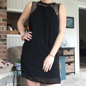 NWT Urban Outfitters Black lace dress